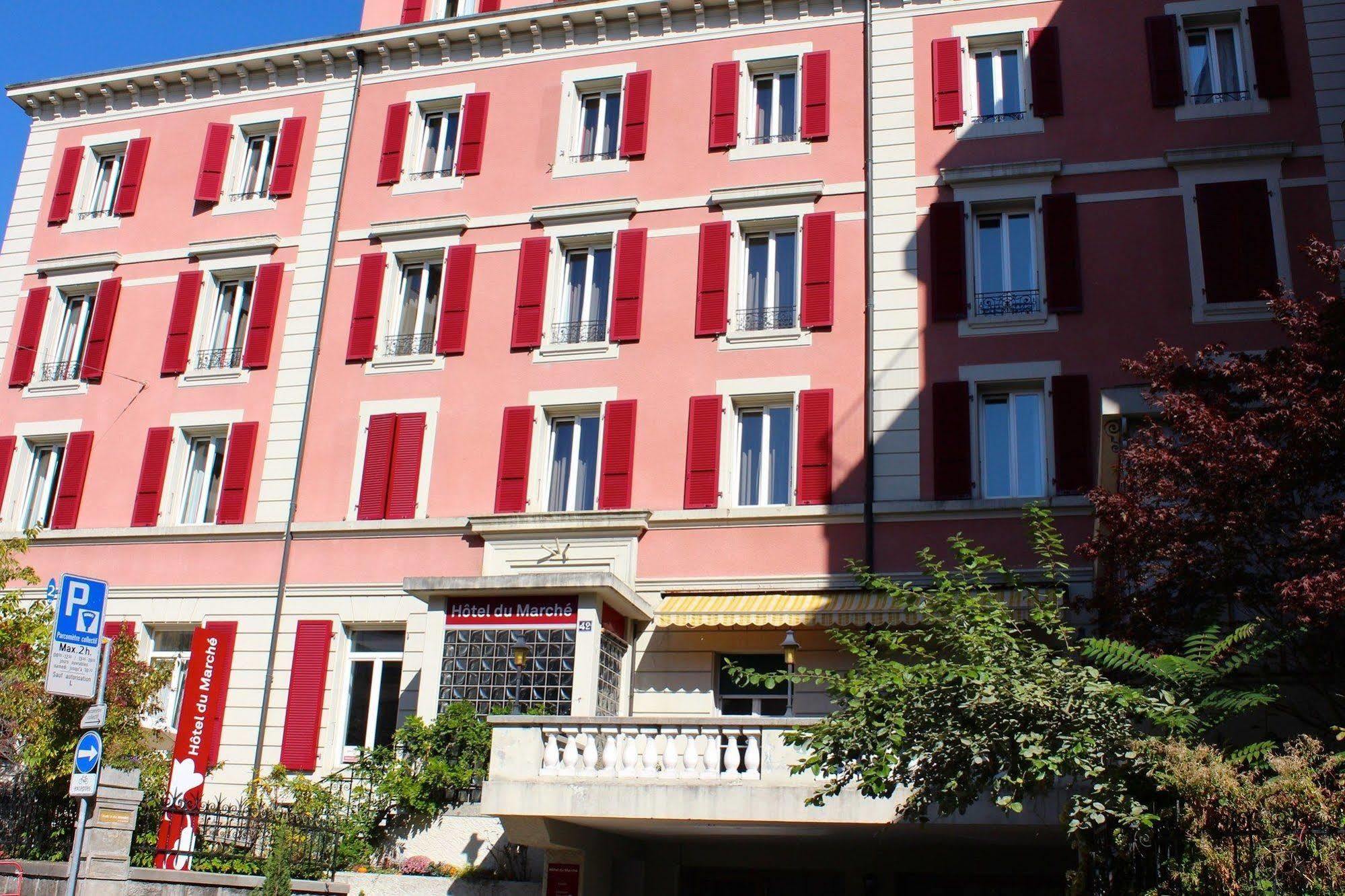 Hôtel du Marché Lausana Exterior foto